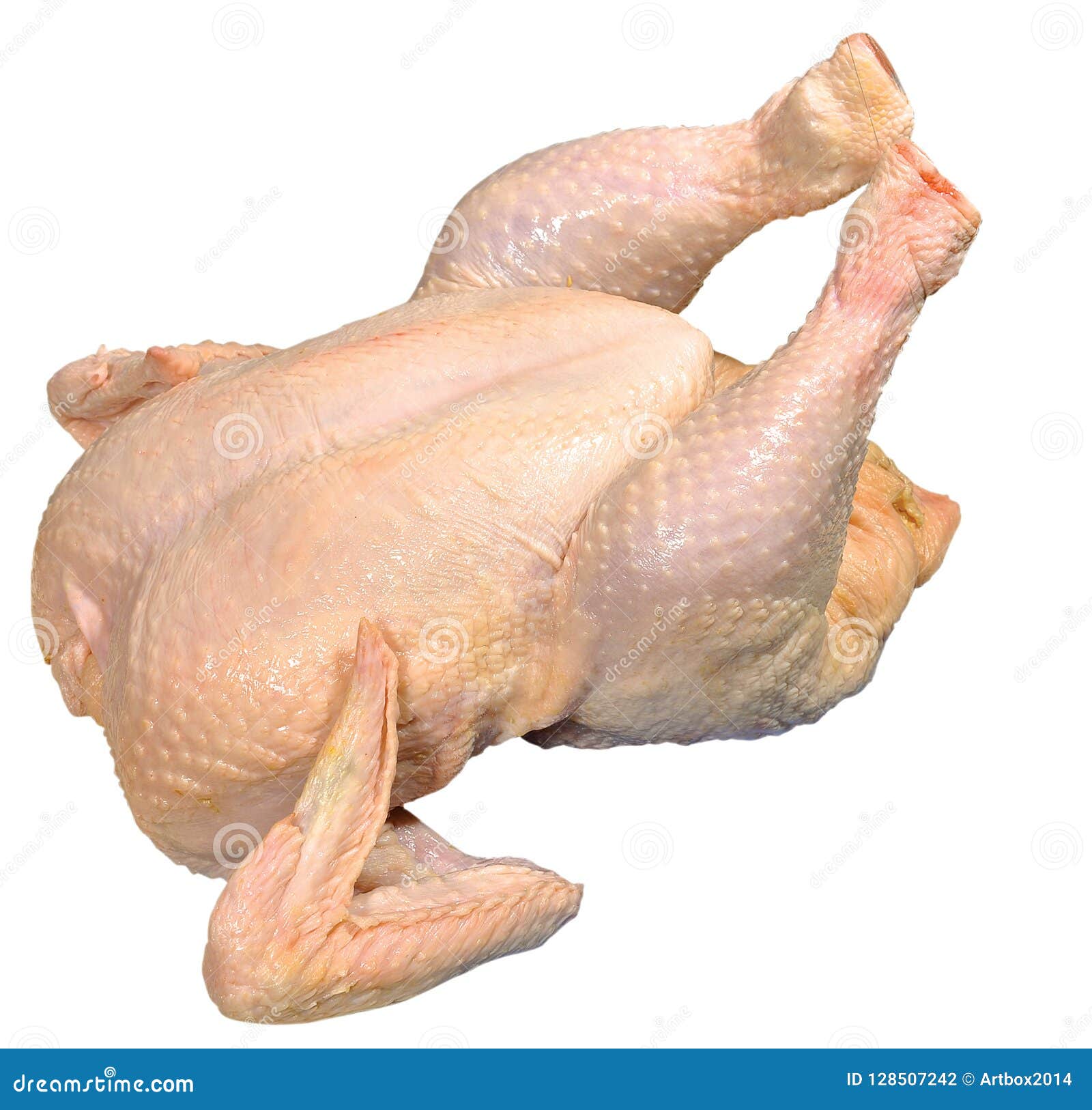 Chicken Carcass on a White Background Stock Photo Image of lunch