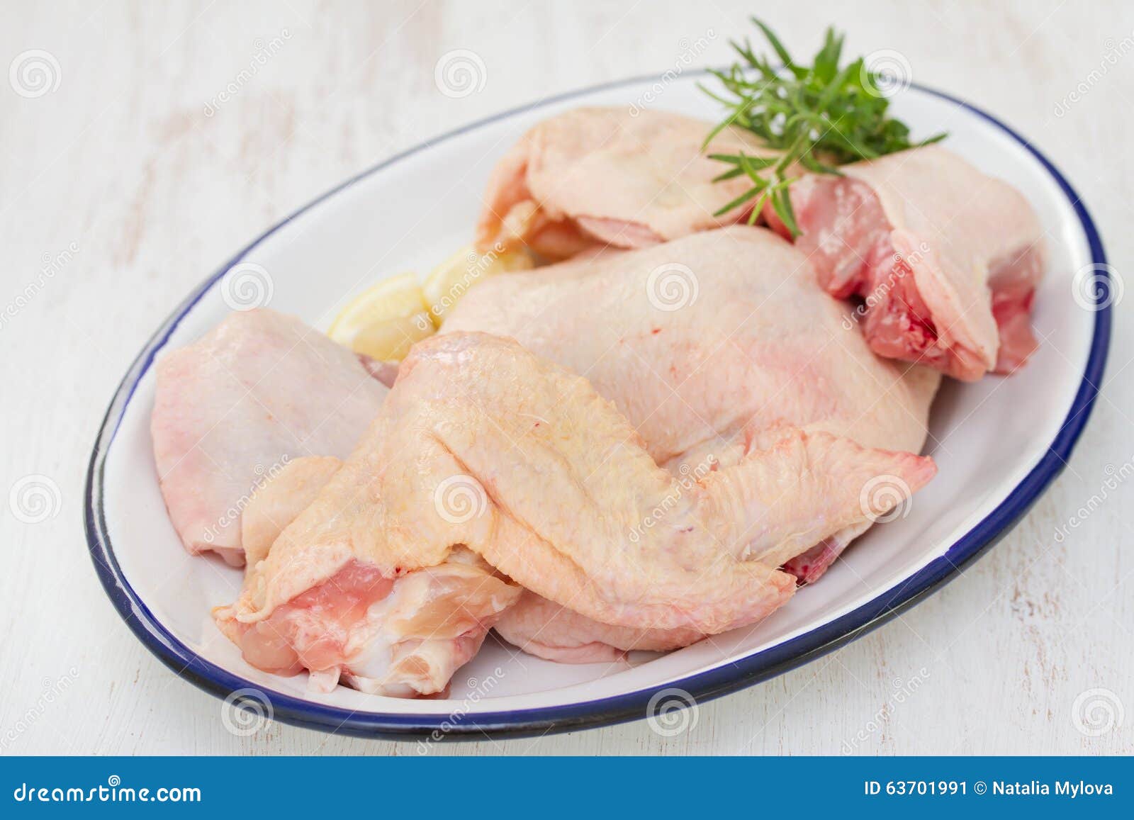 Raw chicken on dish stock image. Image of health, dish 63701991