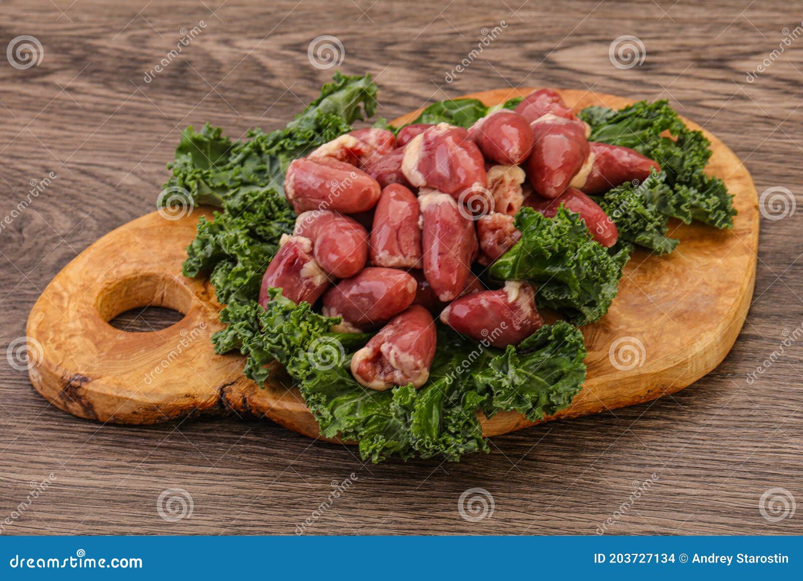 Raw Chicken Hearts for Cooking Stock Photo Image of freshness, food