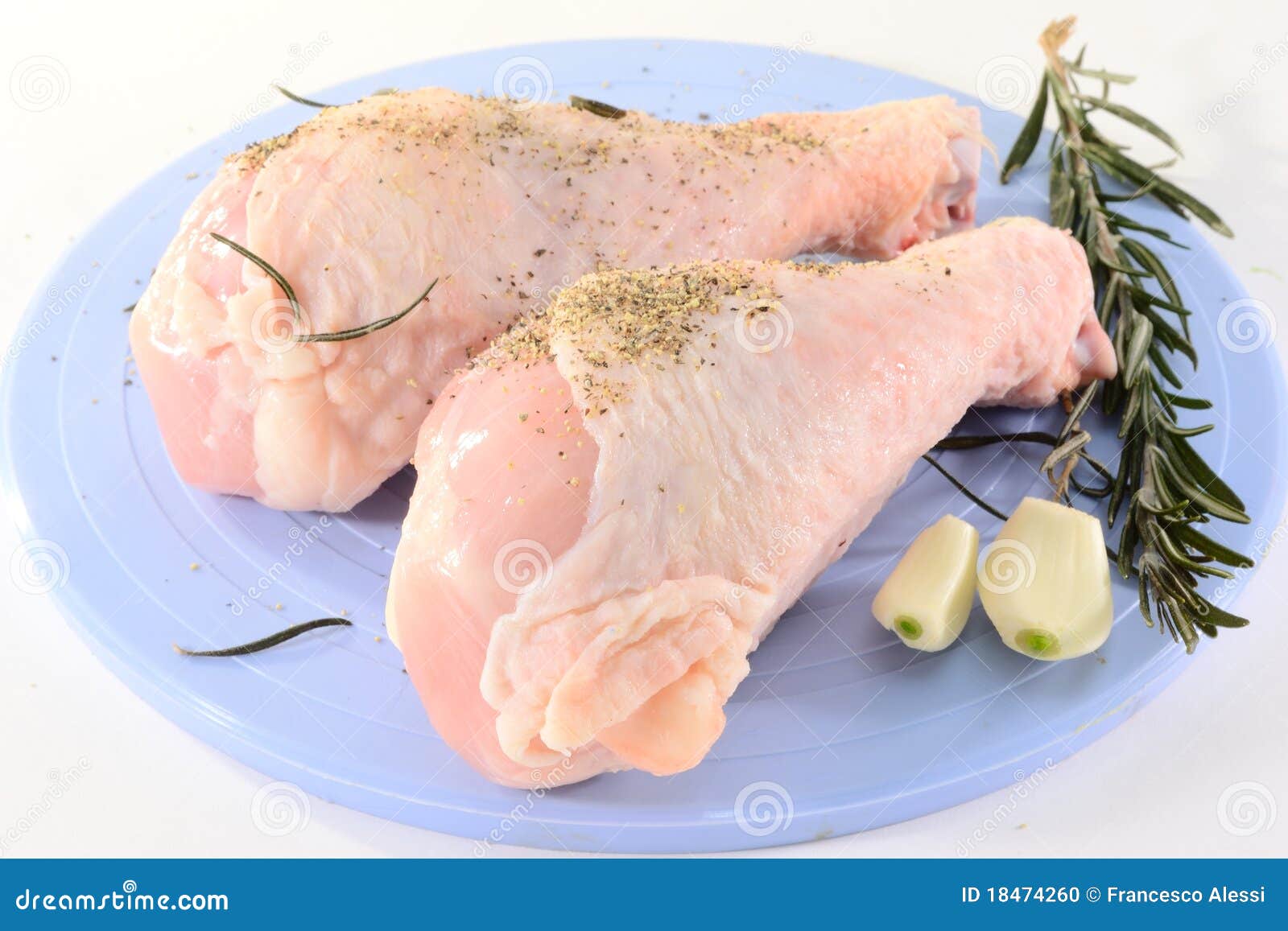 raw chicken legs