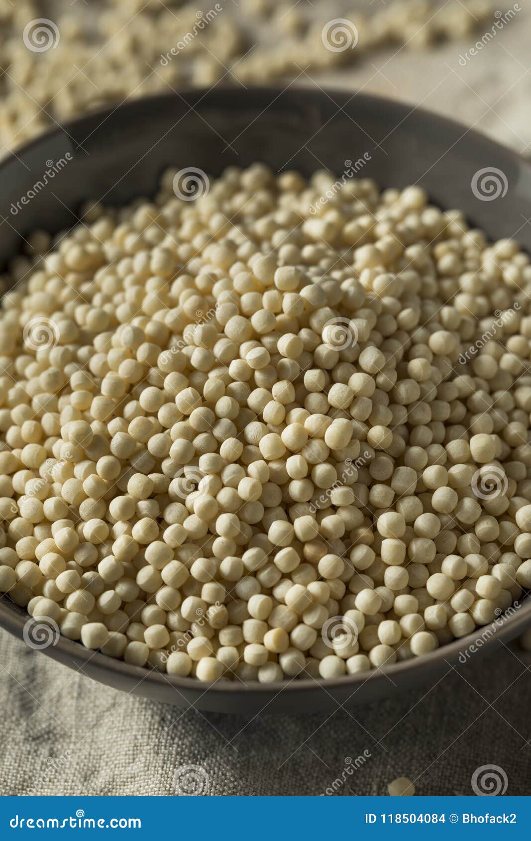 Raw Dry Organic Couscous stock photo. Image of nutrition 118504084