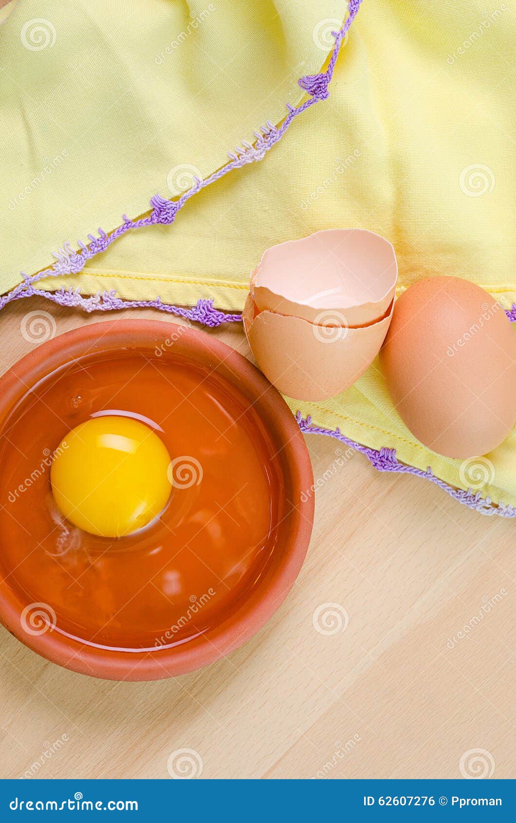 Raw egg in a dish stock photo. Image of diet, natural 62607276