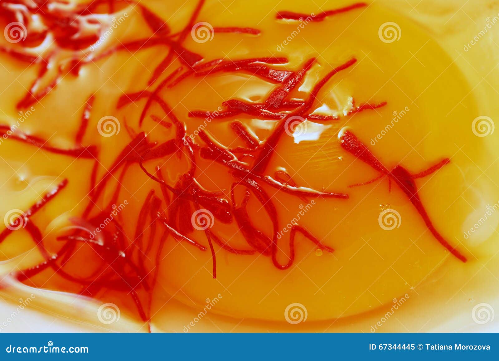 Raw egg with saffron stock image. Image of cultures, crocus 67344445