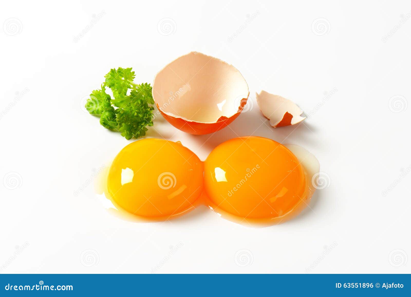 Raw egg yolk stock photo. Image of cracked, food, yolk 63551896