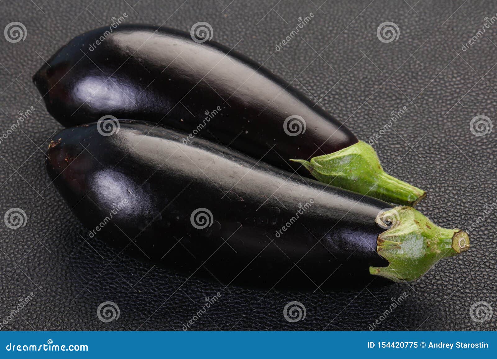 Raw Eggplant Ready for Cooking Stock Image Image of purple, green