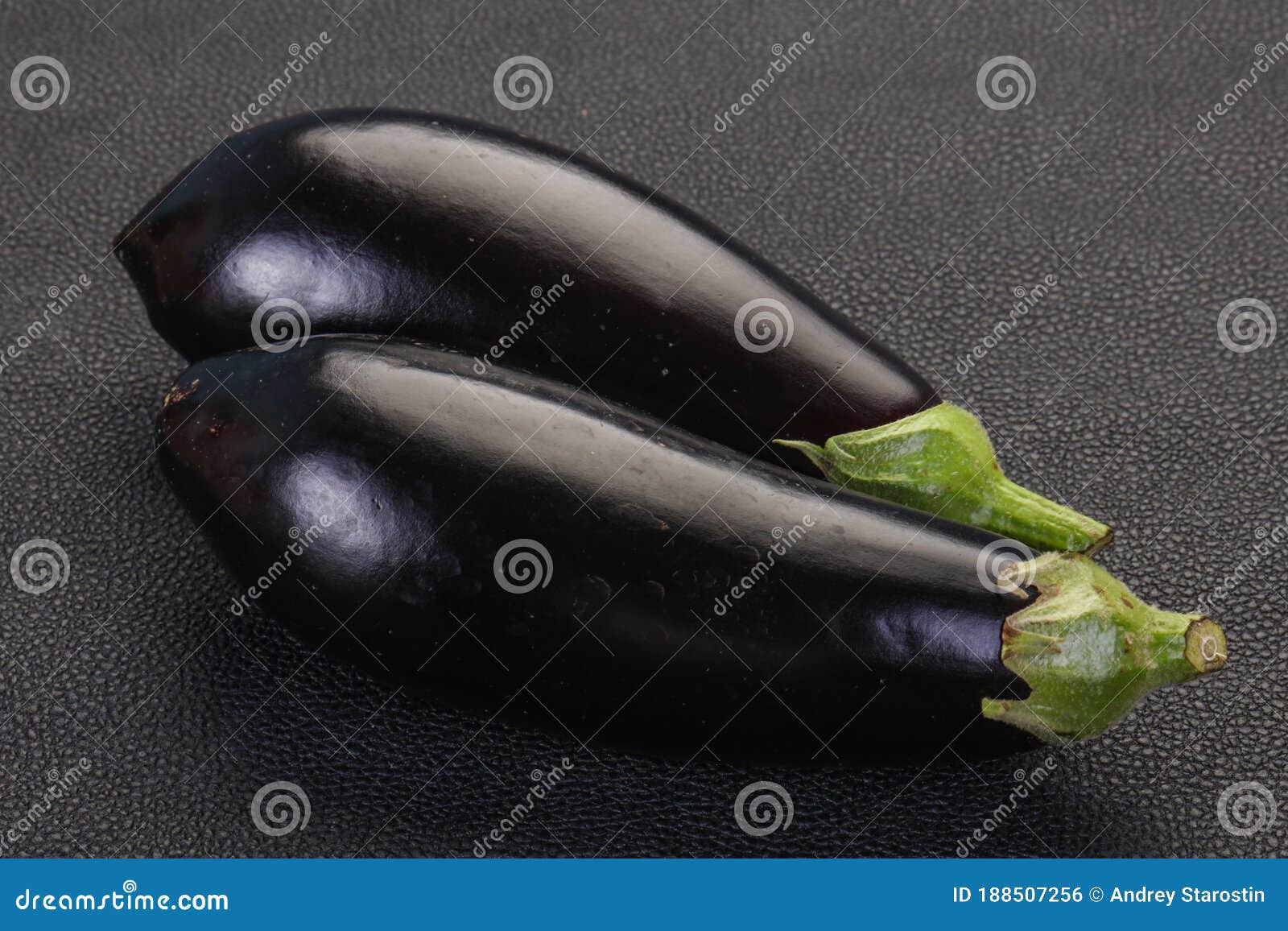 Raw Eggplant Ready for Cooking Stock Photo Image of wooden, green