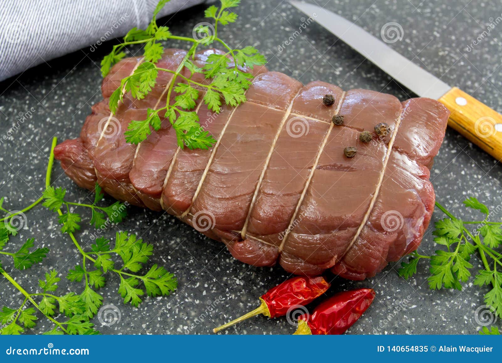 Raw Game on a Cutting Board Stock Image Image of plate, hunting