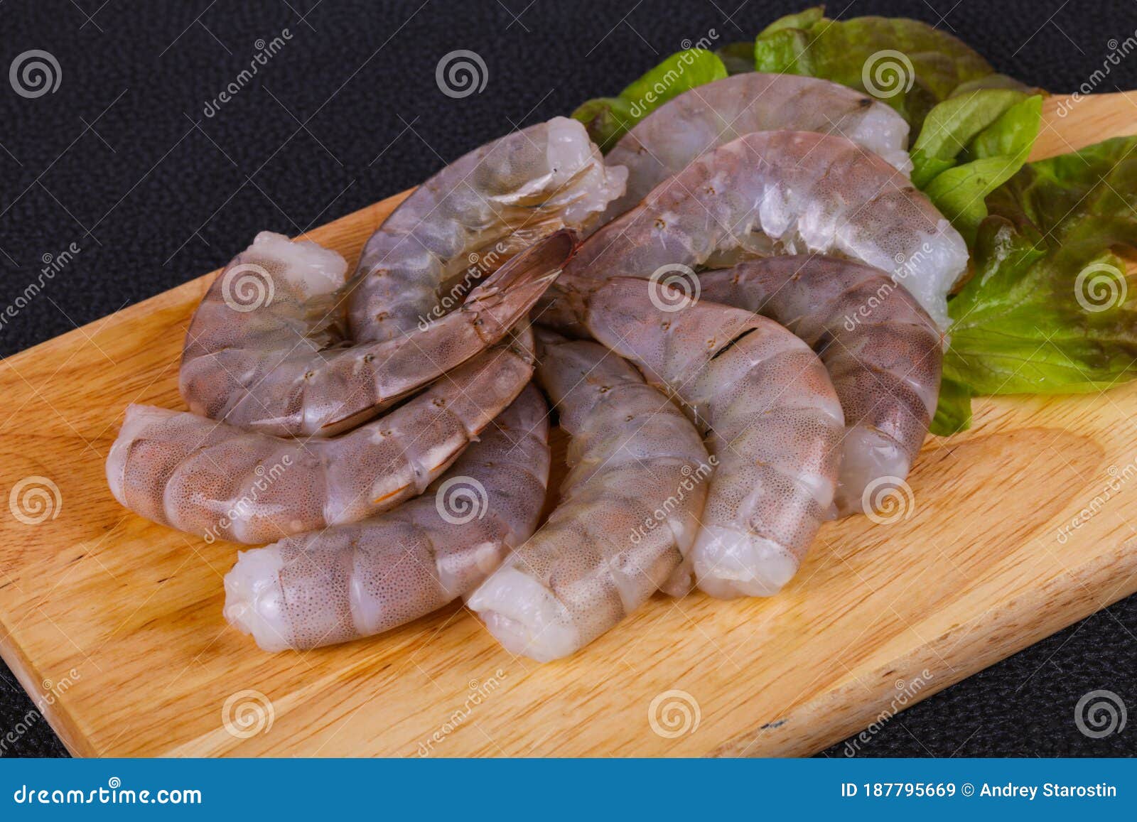 Raw King Prawns Ready for Cooking Stock Image Image of cuisine