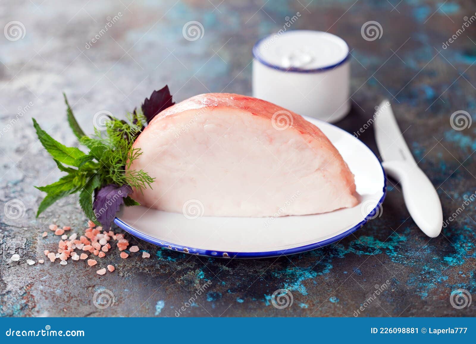 Raw Lamb Fat Tail or Kurdyuk on a Plate Stock Image - Image of fattailed,  animal: 226098881