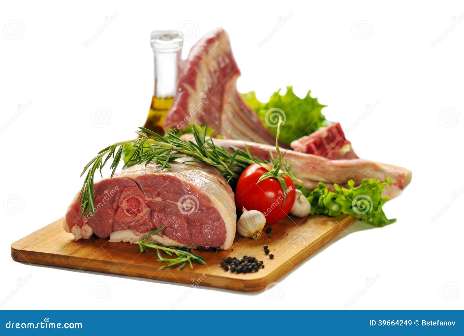 Raw lamb meat stock image. Image of lamb, fresh, ingredient 39664249