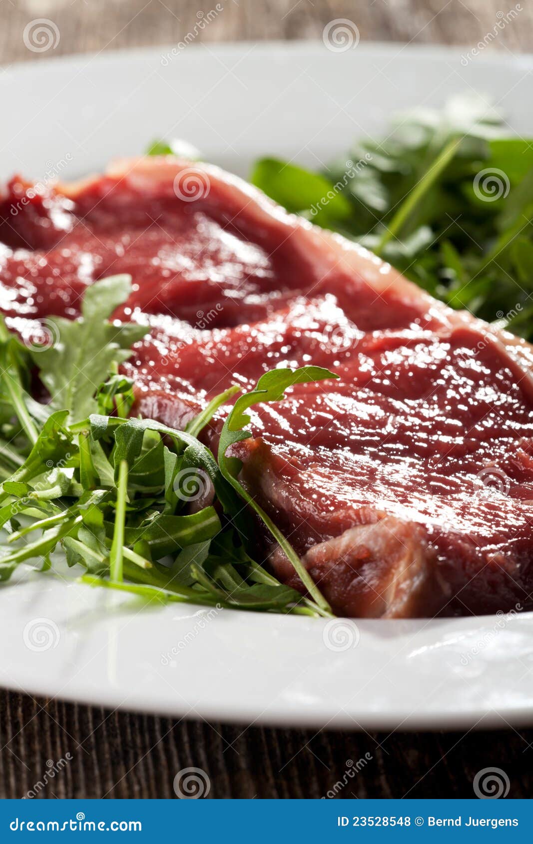 Raw loin steak stock photo. Image of wooden, tasty, food 23528548