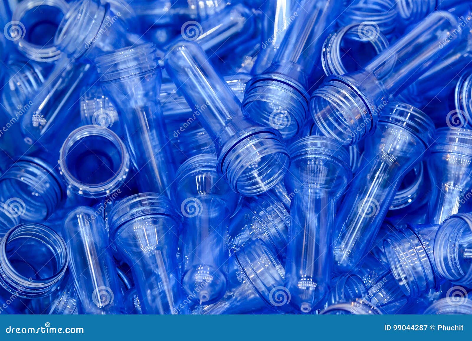 The Raw Material for Plastic Bottle Blowing Stock Image Image of drink, heat 99044287