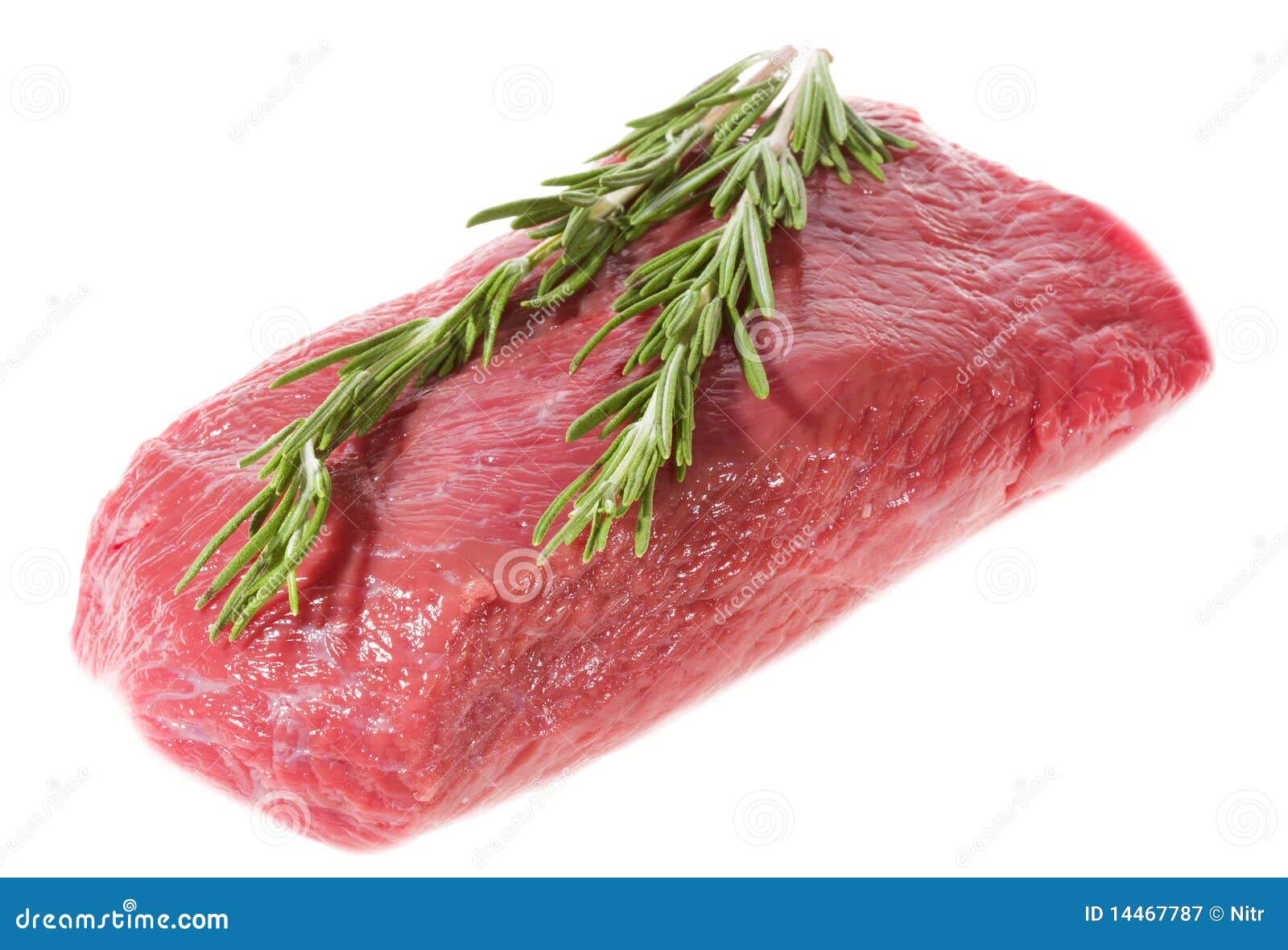 Raw meat with green herbs stock image. Image of cook 14467787