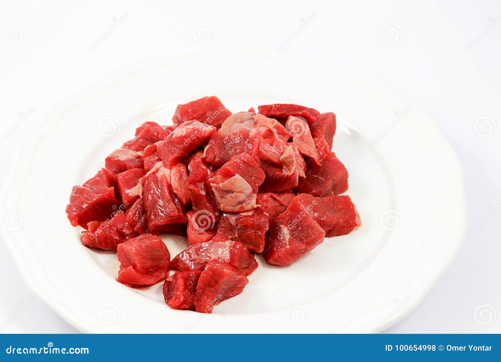 Raw meat for dinner stock photo. Image of lamb, white 100654998