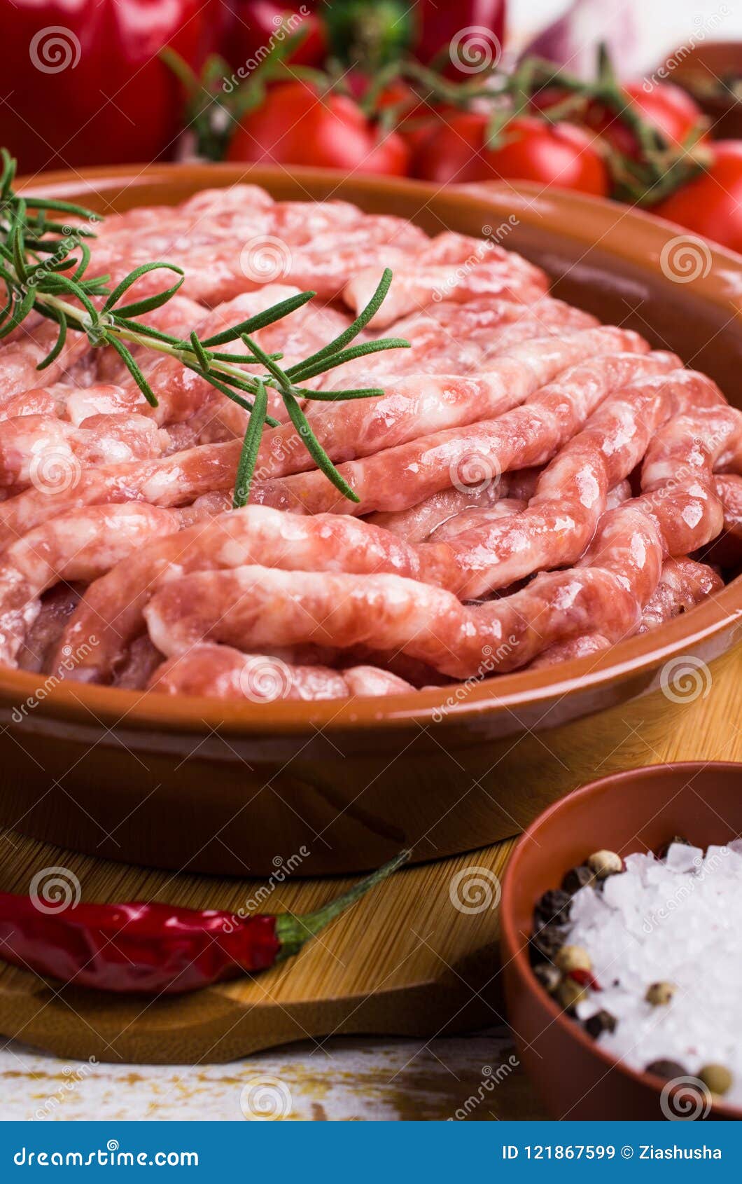 Raw minced meat stock image. Image of close, lamb, cooking 121867599