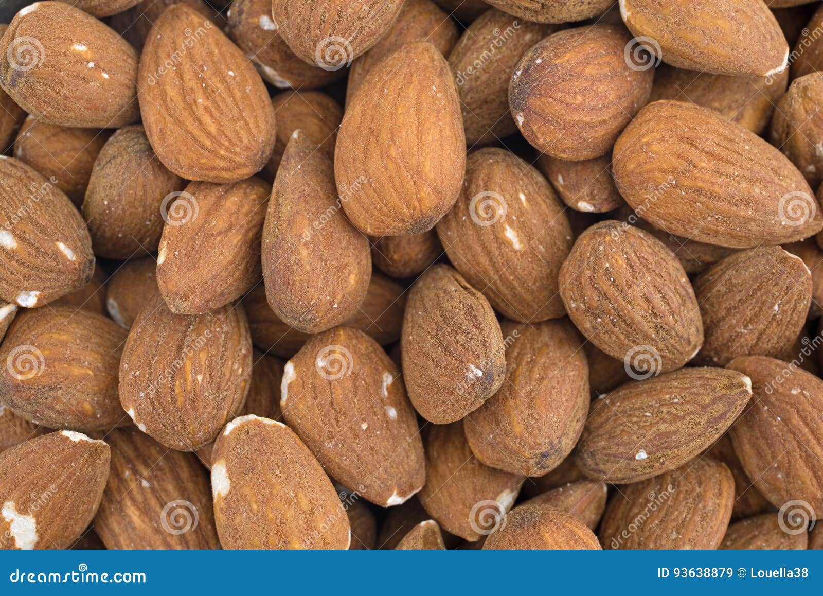Raw Natural Almonds Close View Stock Image Image of nutrition, diet
