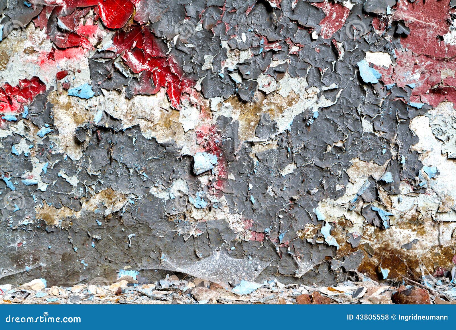 Raw Old Paint Dirty Wall Background Stock Photo Image of ancient