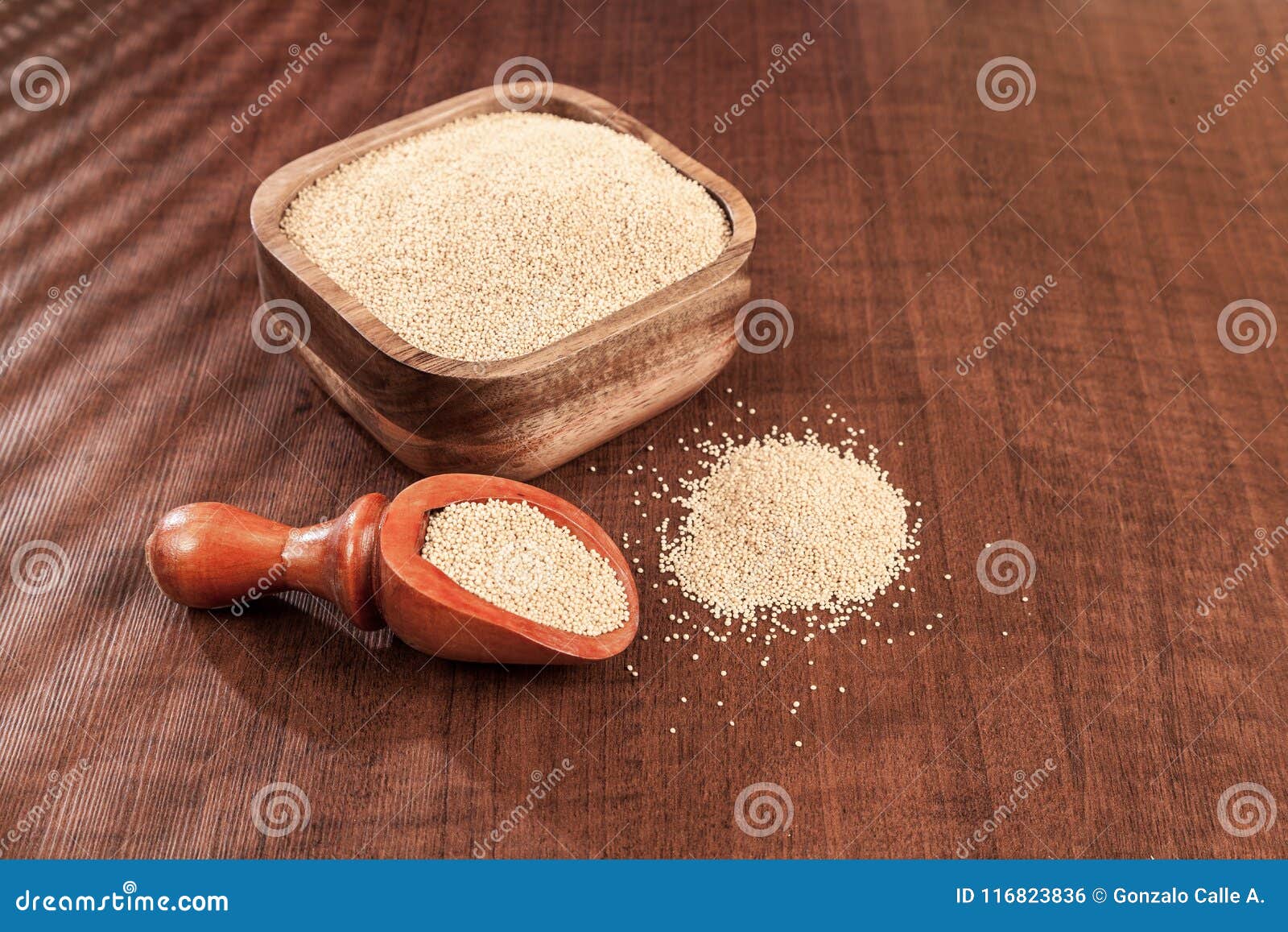 Raw Organic Amaranth Grain Amaranthus Stock Photo Image of