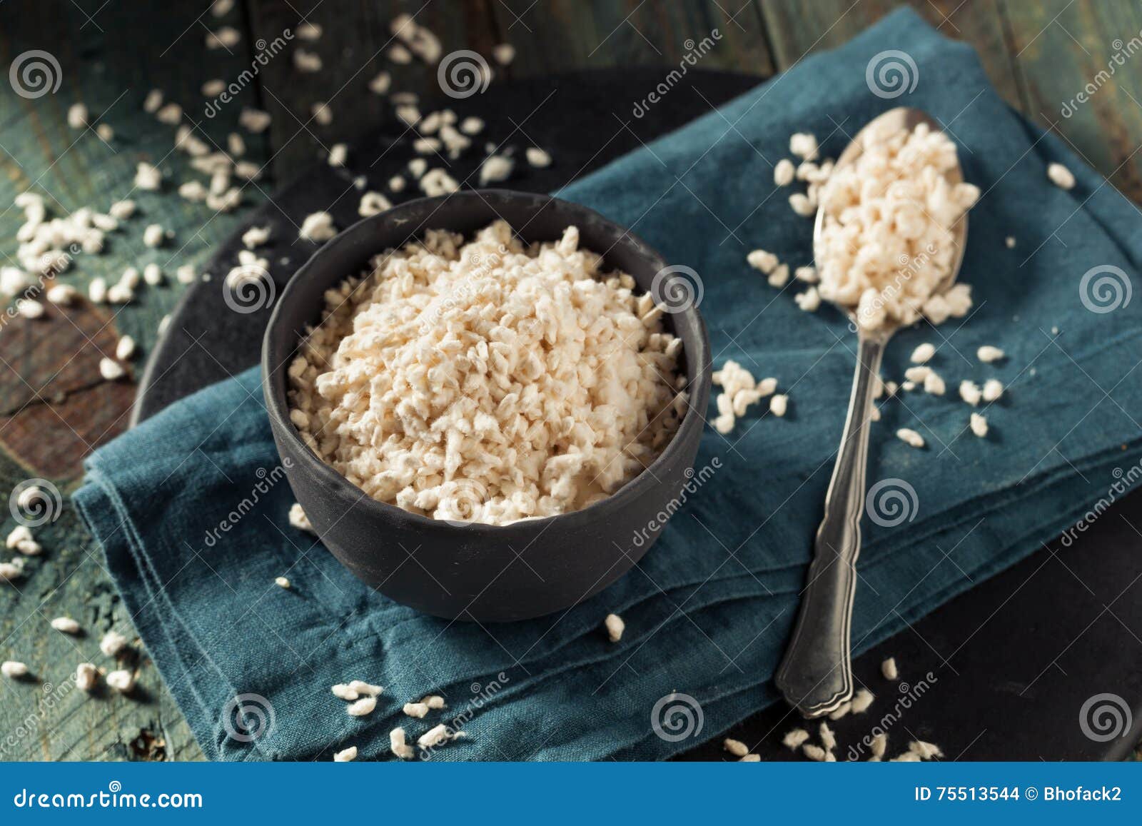 Raw Organic White Koji Rice Stock Photo Image of cereals, liquor