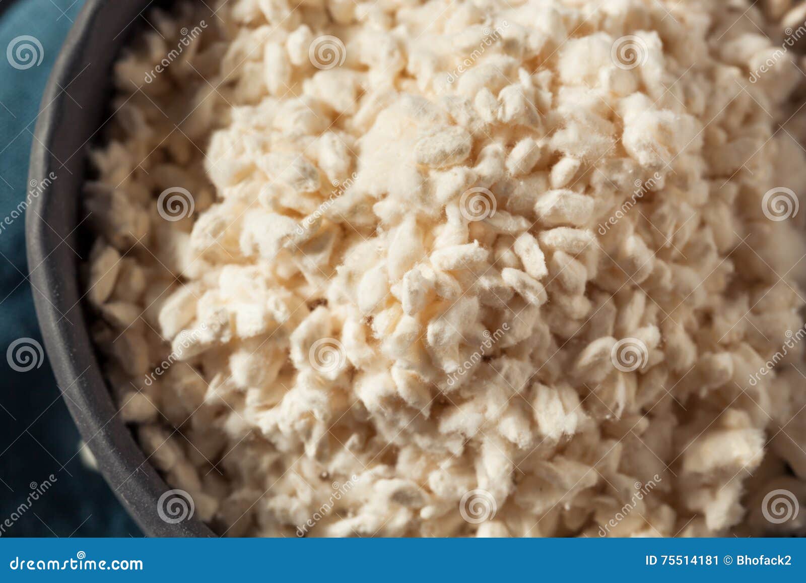 Raw Organic White Koji Rice Stock Image Image of food, malt 75514181