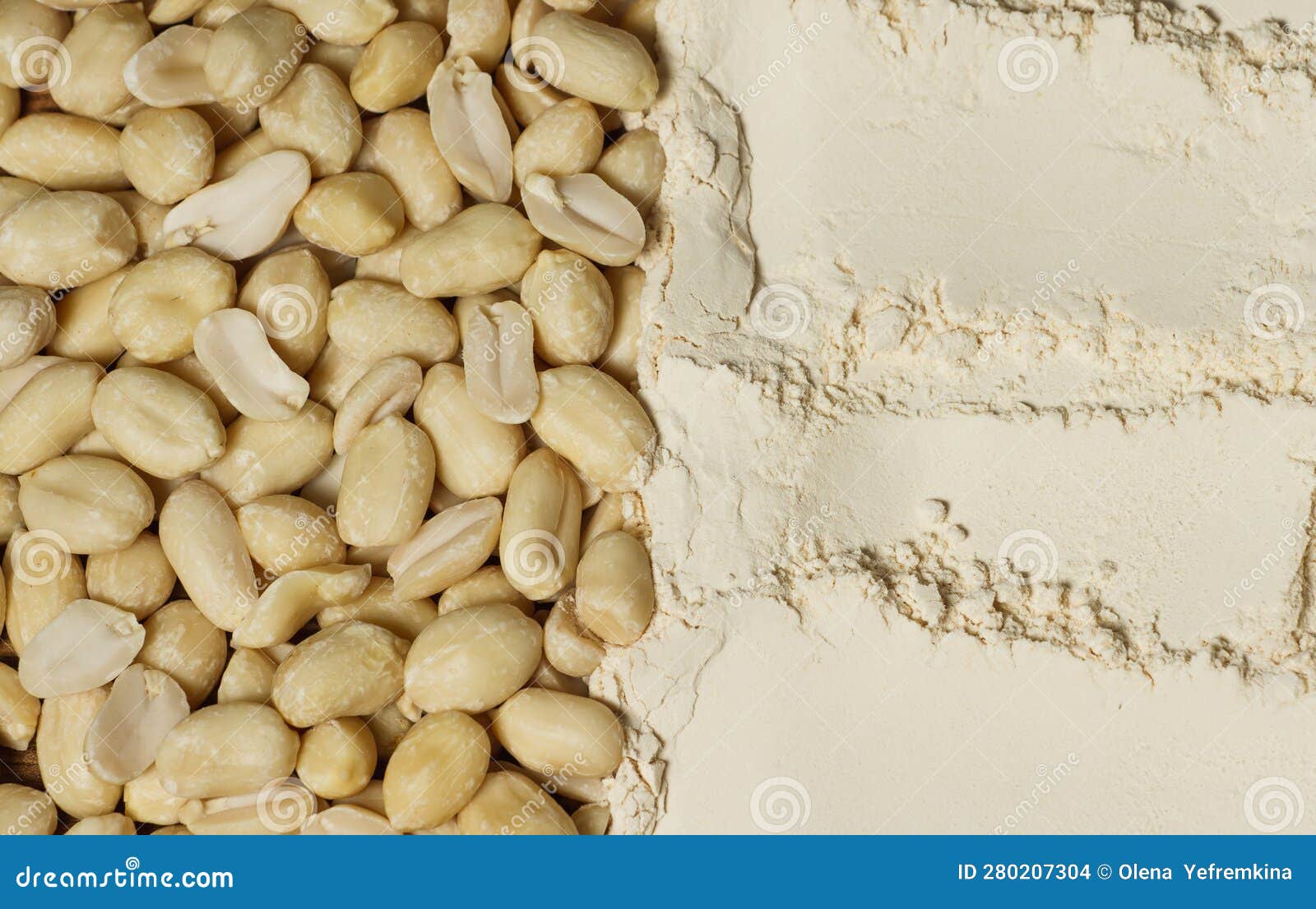 Raw Peanuts are a Natural Source of Nutritious Protein. Background