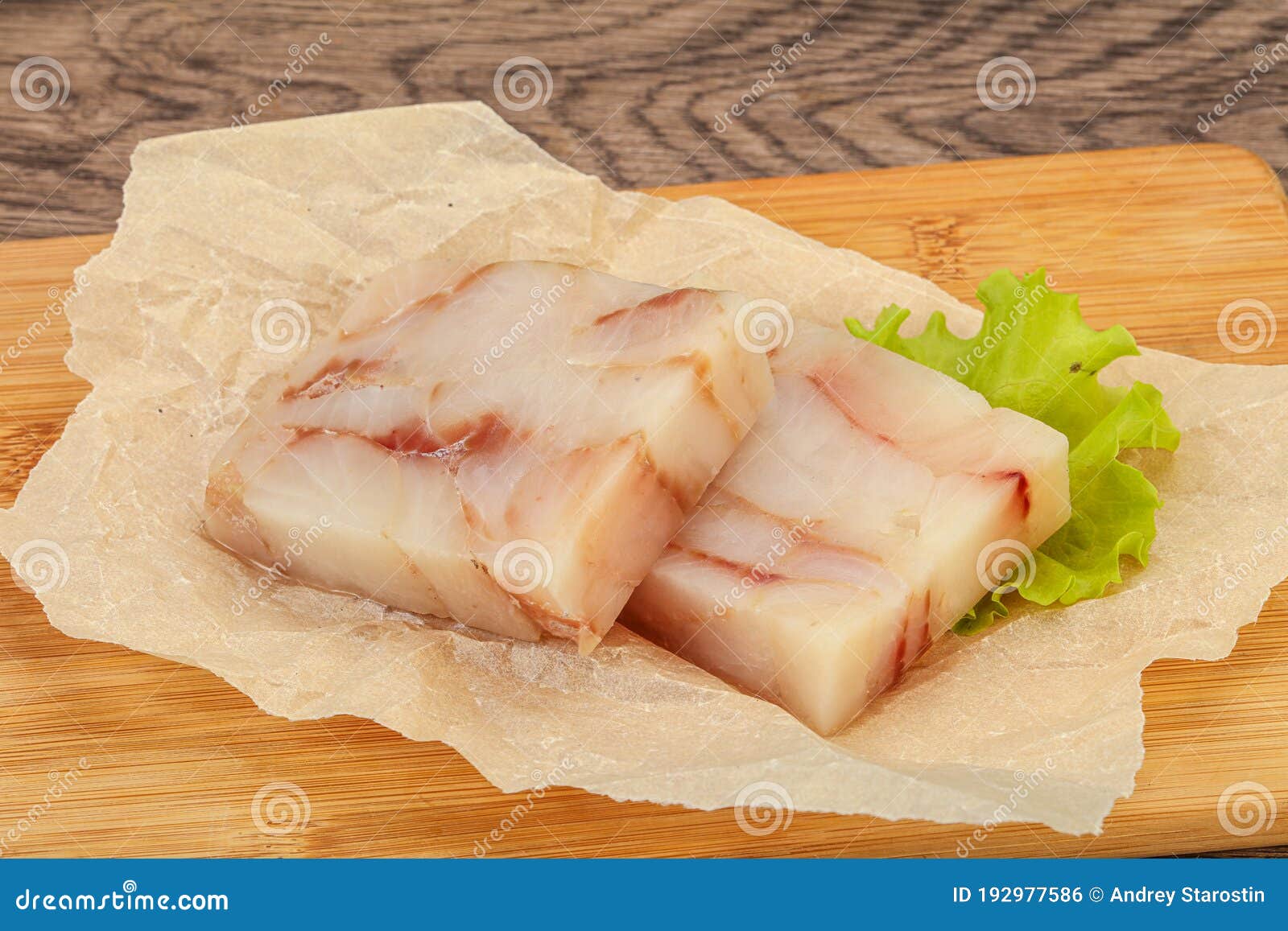 Raw Pollock Fish Fillet for Cooking Stock Photo Image of pangasius, meat 192977586