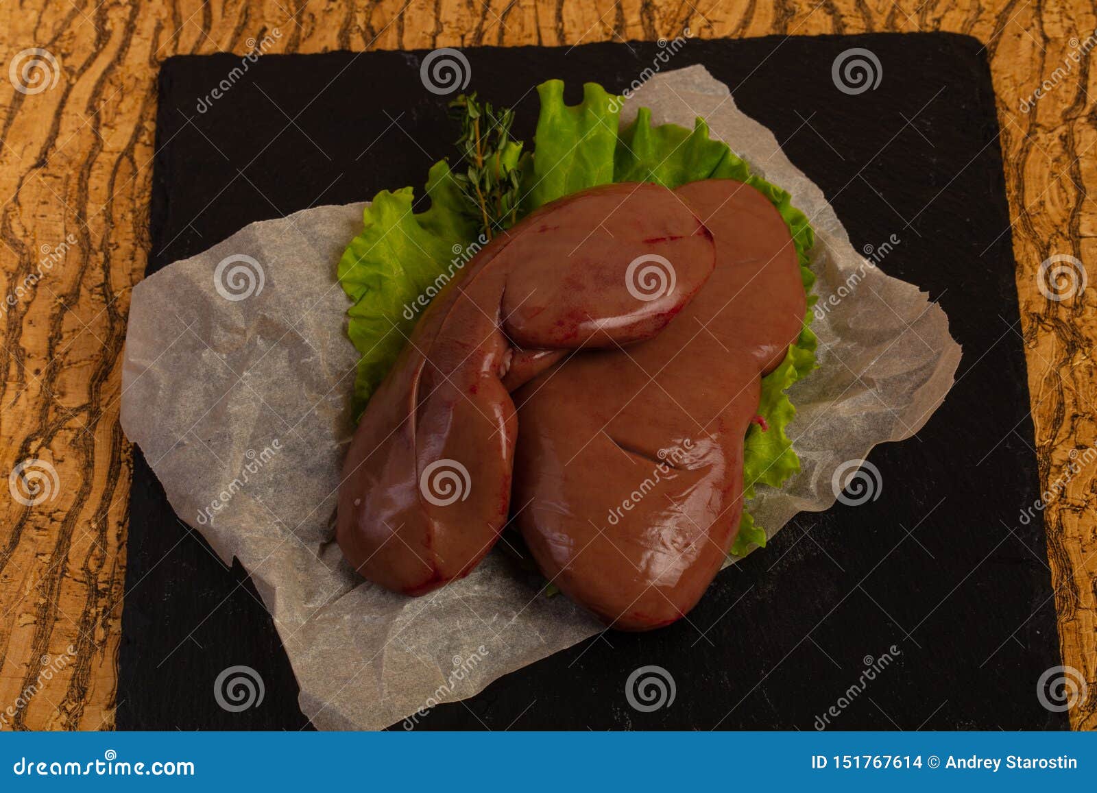 Raw pork kidneys stock photo. Image of cook, protein 151767614