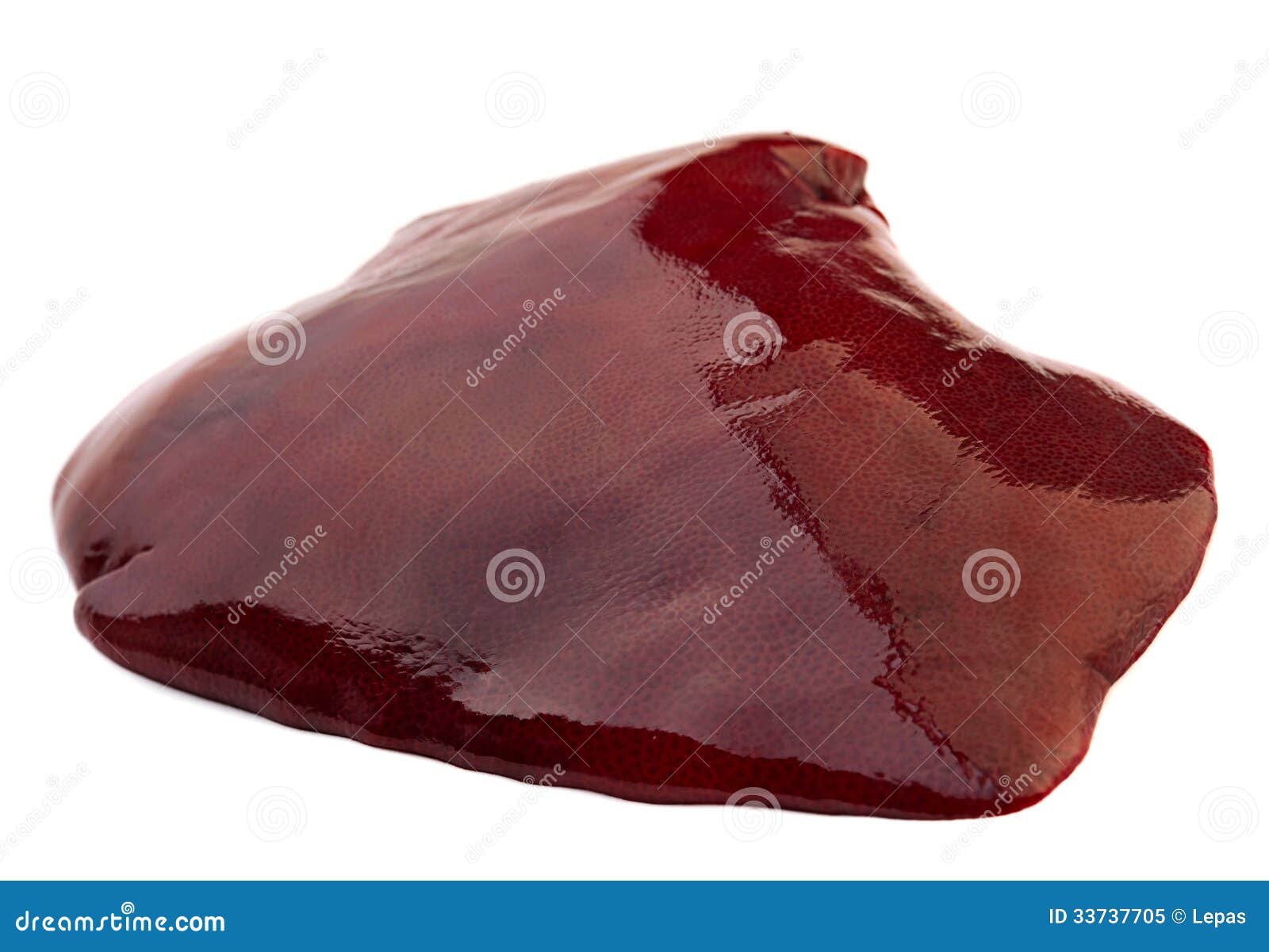 Raw pork liver stock image. Image of animal, studio, freshness 33737705