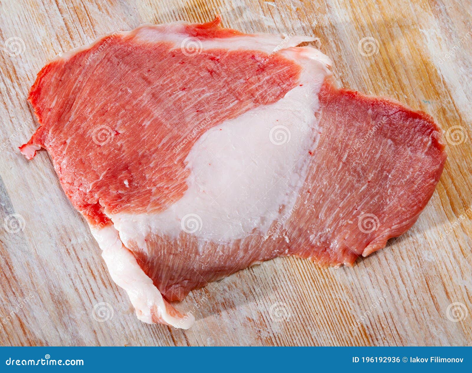 raw pork meat secreto