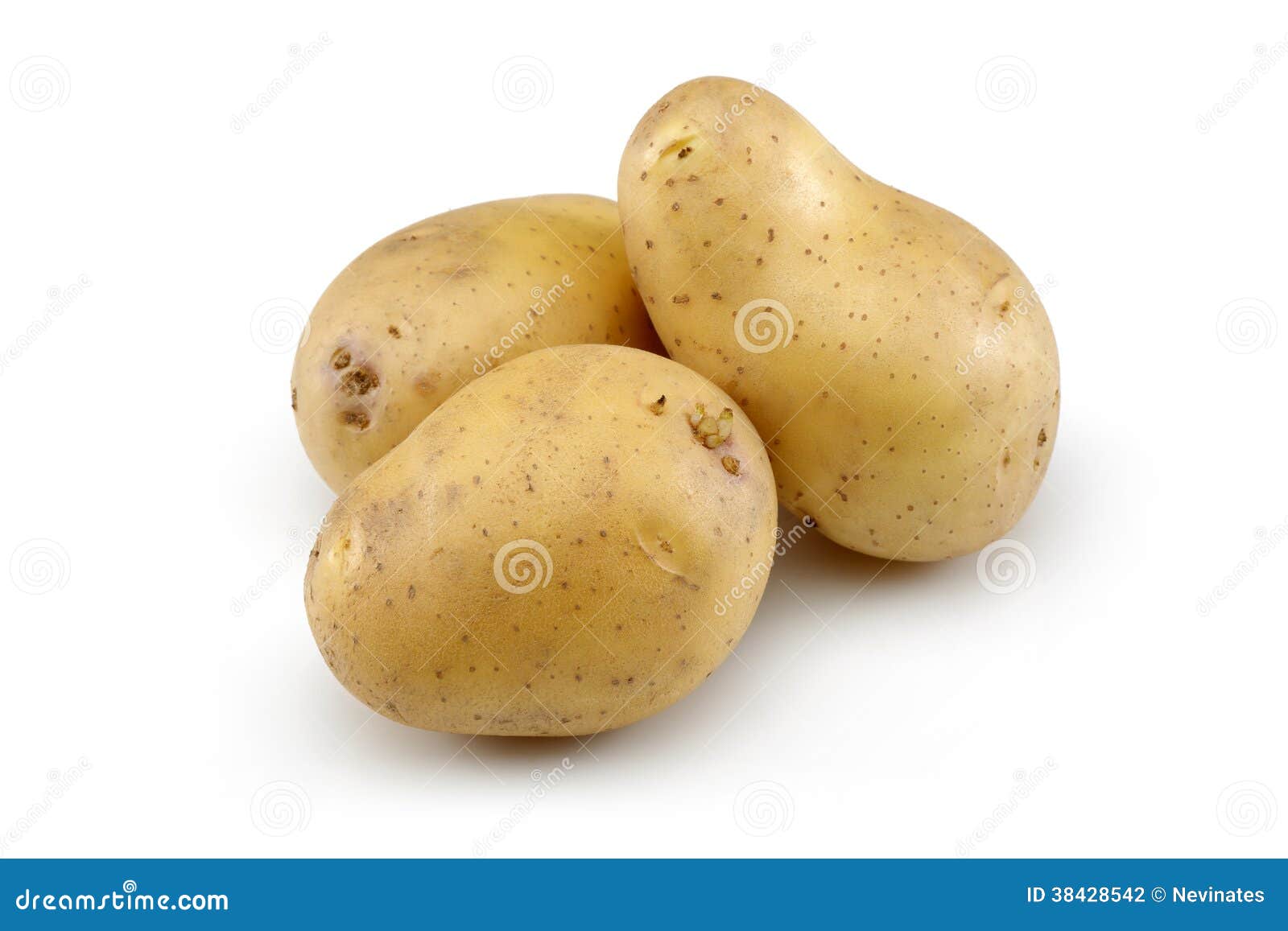 Whole Roseval potatoes stock photo. Image of uncooked - 15735456