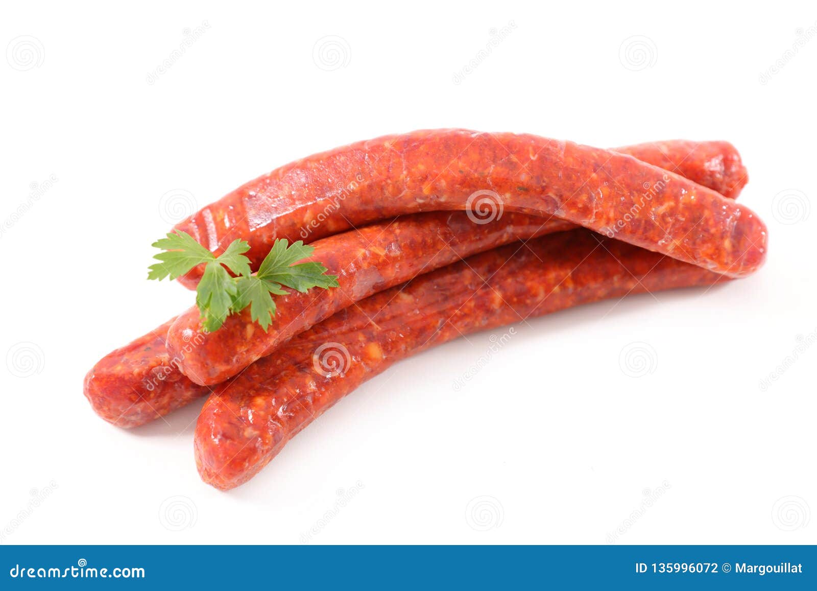 Raw sausage stock photo. Image of barbecue, ingredient - 135996072