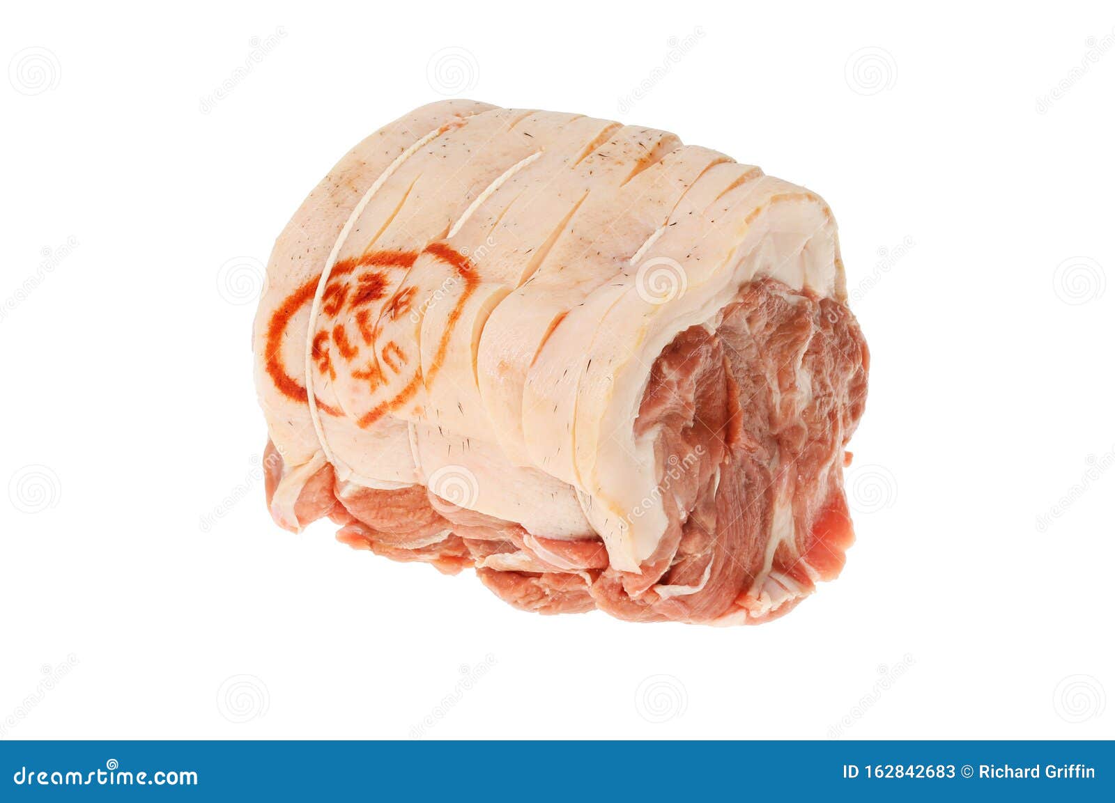 Raw pork shoulder stock image. Image of uncooked, white 162842683