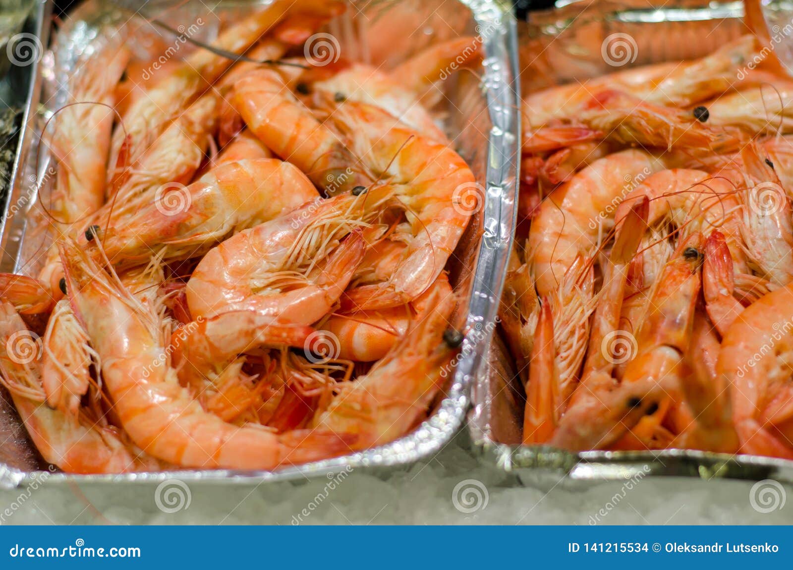 Raw shrimp for sale stock photo. Image of healthy, cuisine 141215534