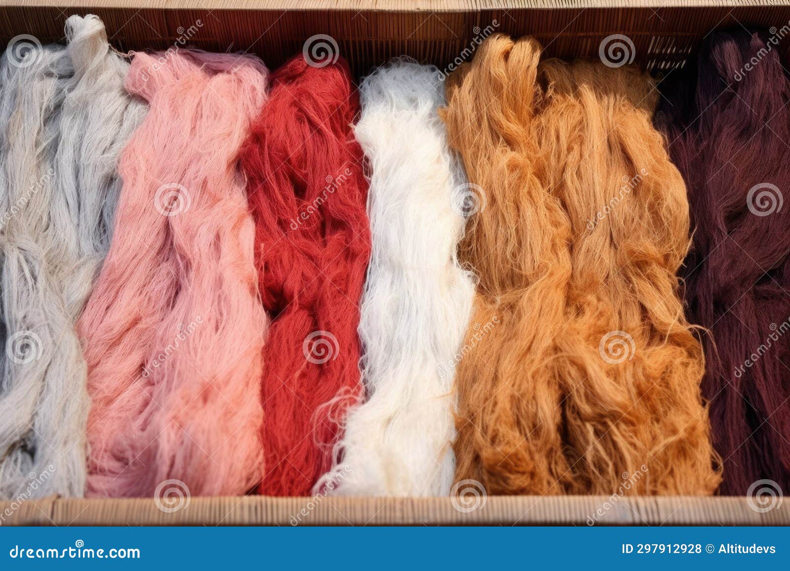 Raw Silk Fibres Straight from Silk Cocoons Stock Photo Image of