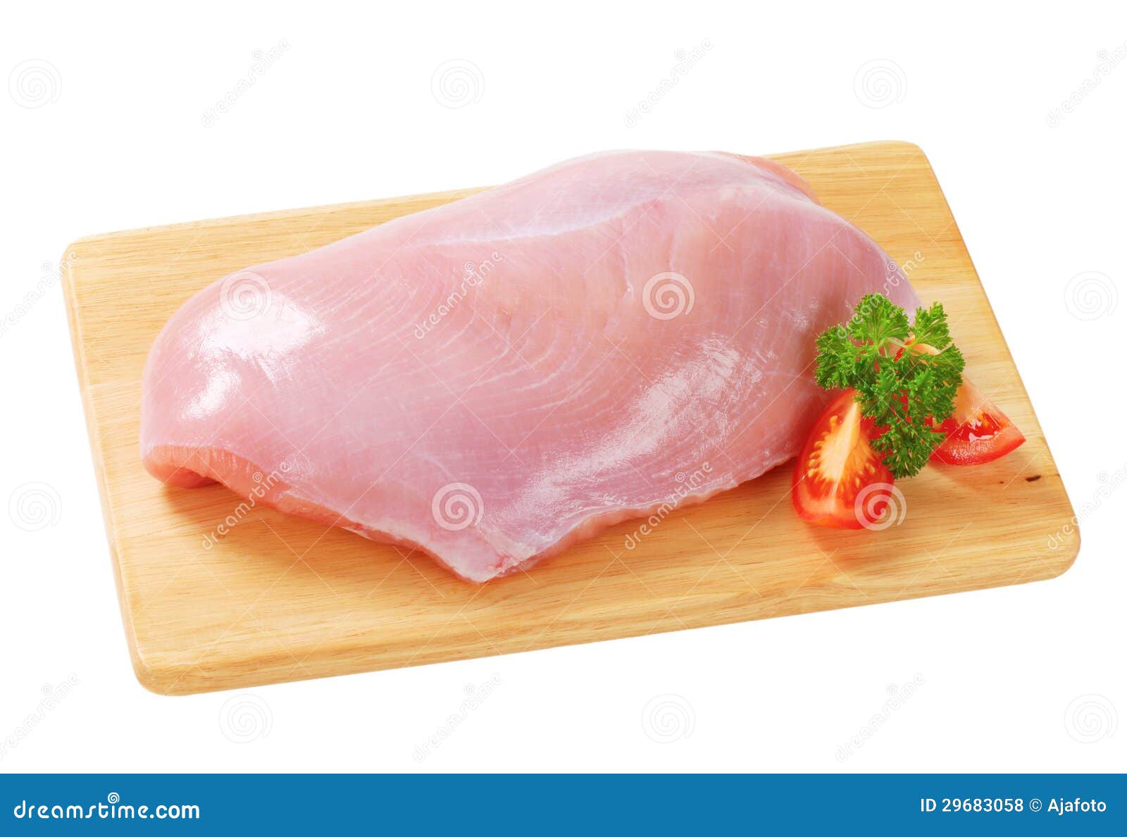 Raw skinless turkey breast stock photo. Image of breast 29683058