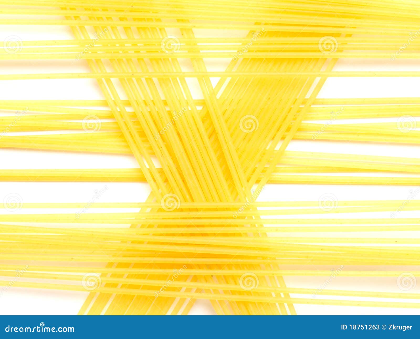 Raw spaghetti noodles stock image. Image of starch, uncooked 18751263