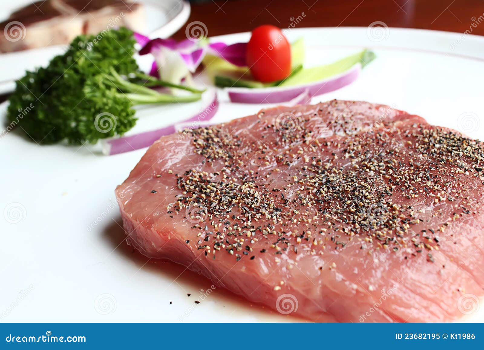 Raw steak stock image. Image of meal, food, tender, rare - 23682195