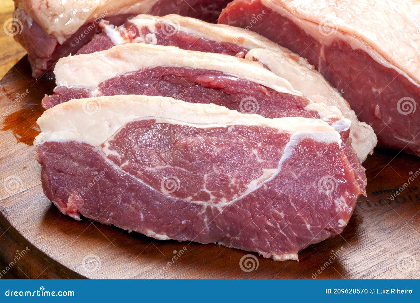 Raw steak food stock photo. Image of pepper, gourmet 209620570