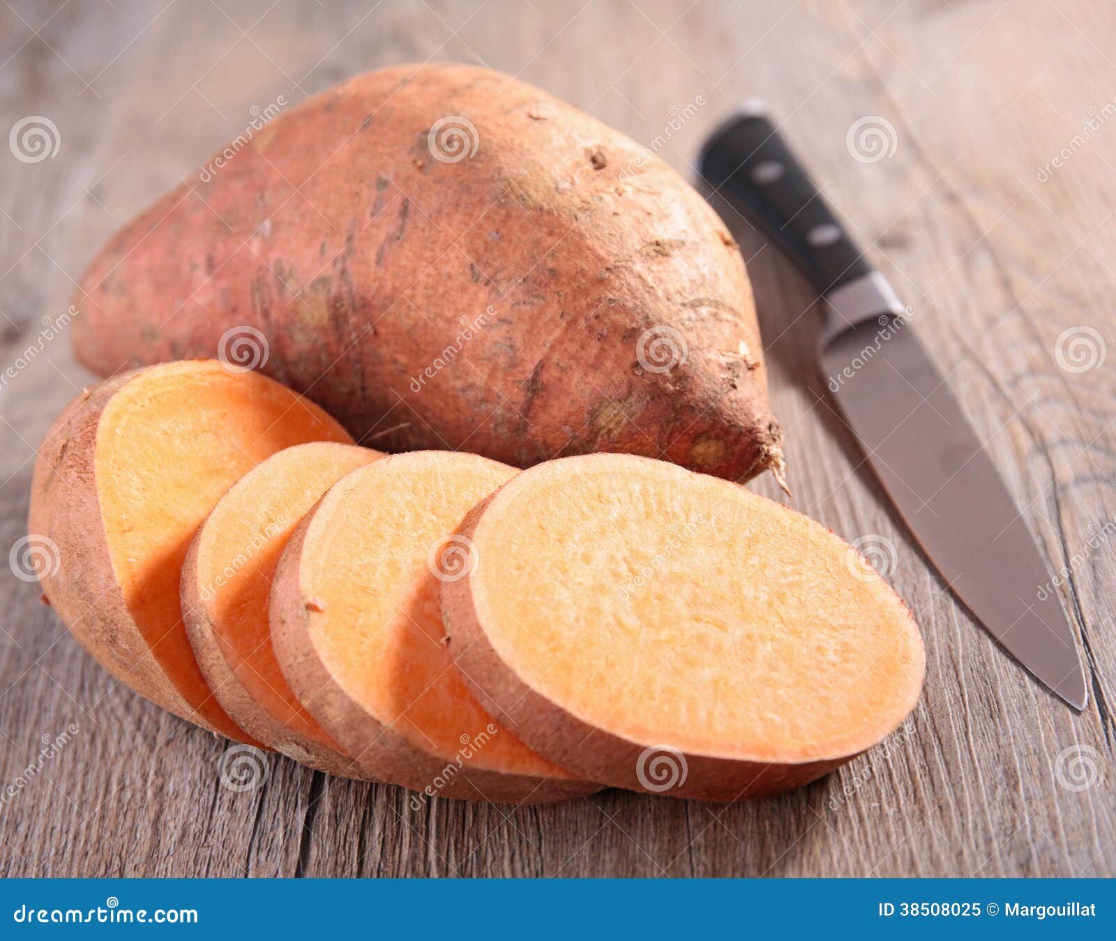 Raw sweet potato stock image. Image of knife, slice, cuisine 38508025