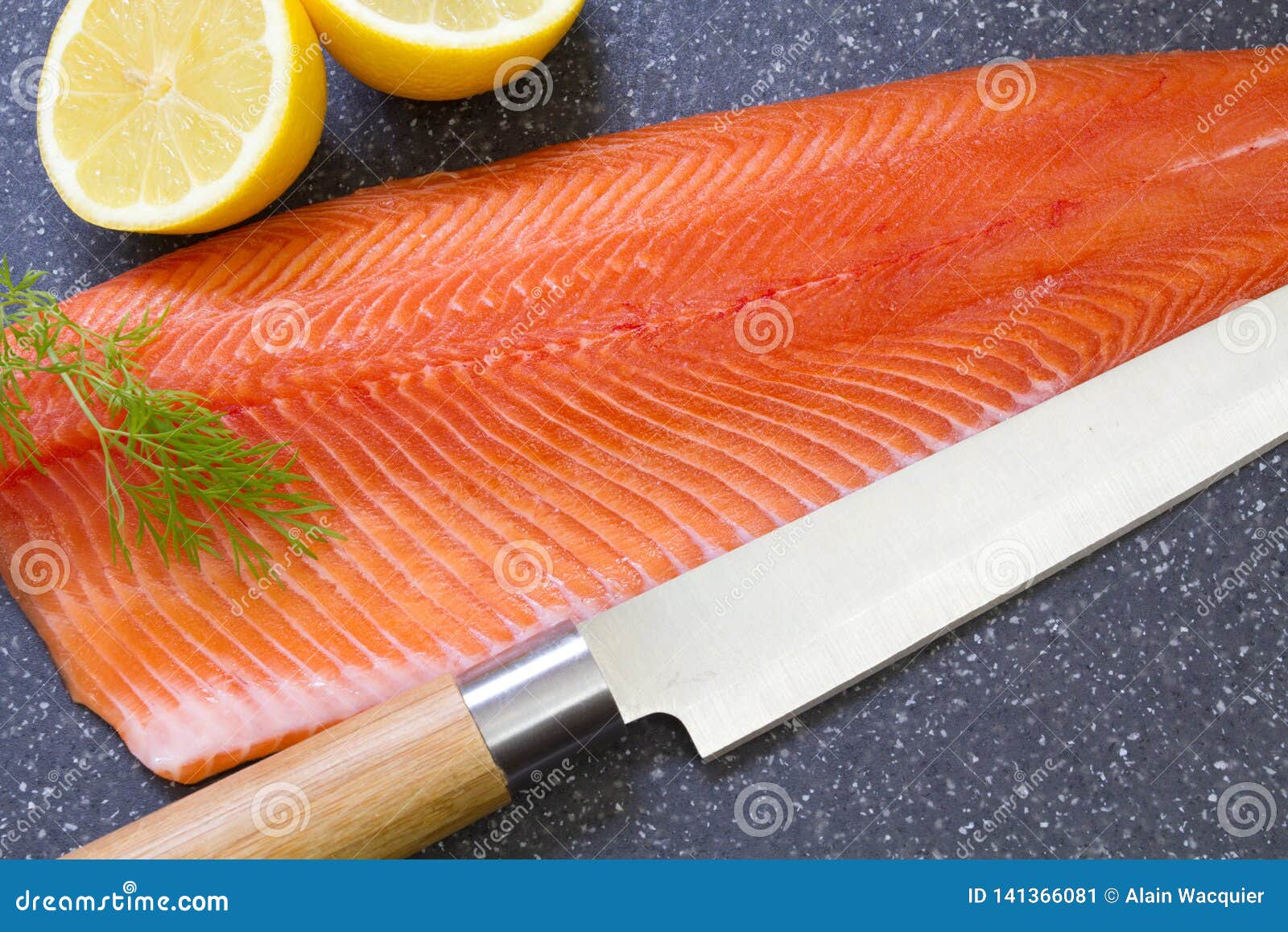 Raw trout fillet stock image. Image of fish, pink, health 141366081