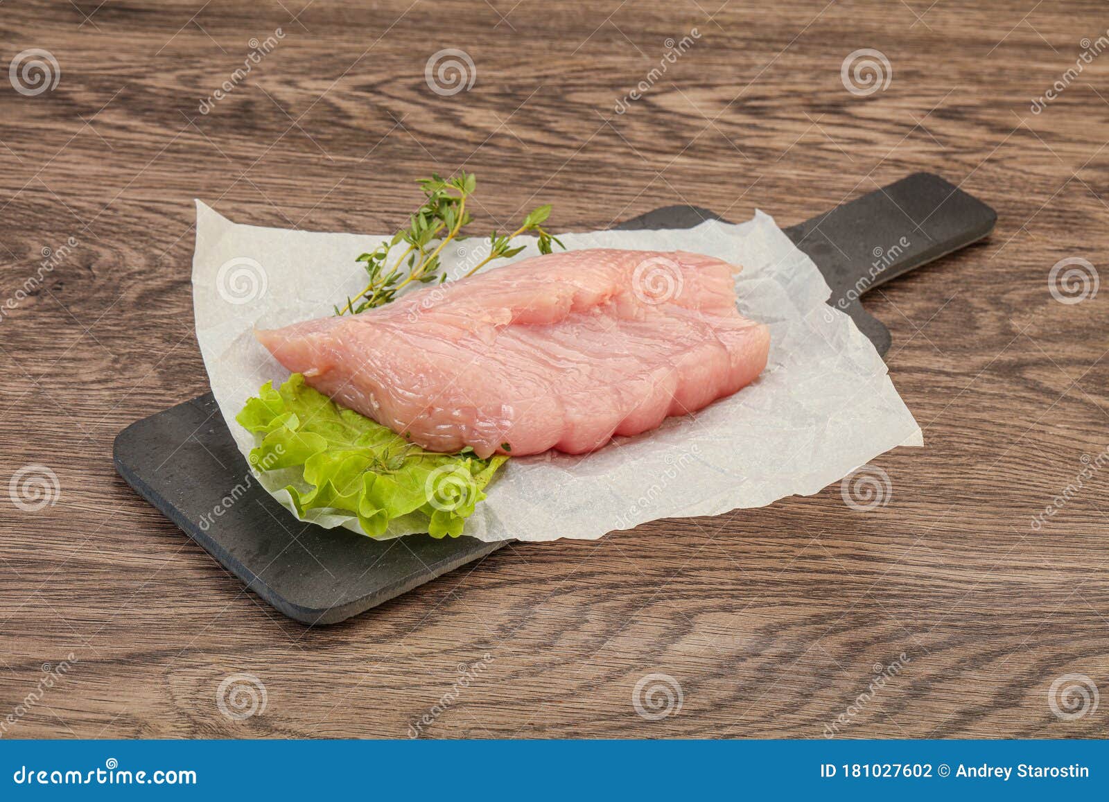 Raw Turkey Breast Steak for Cooking Stock Photo Image of turkey