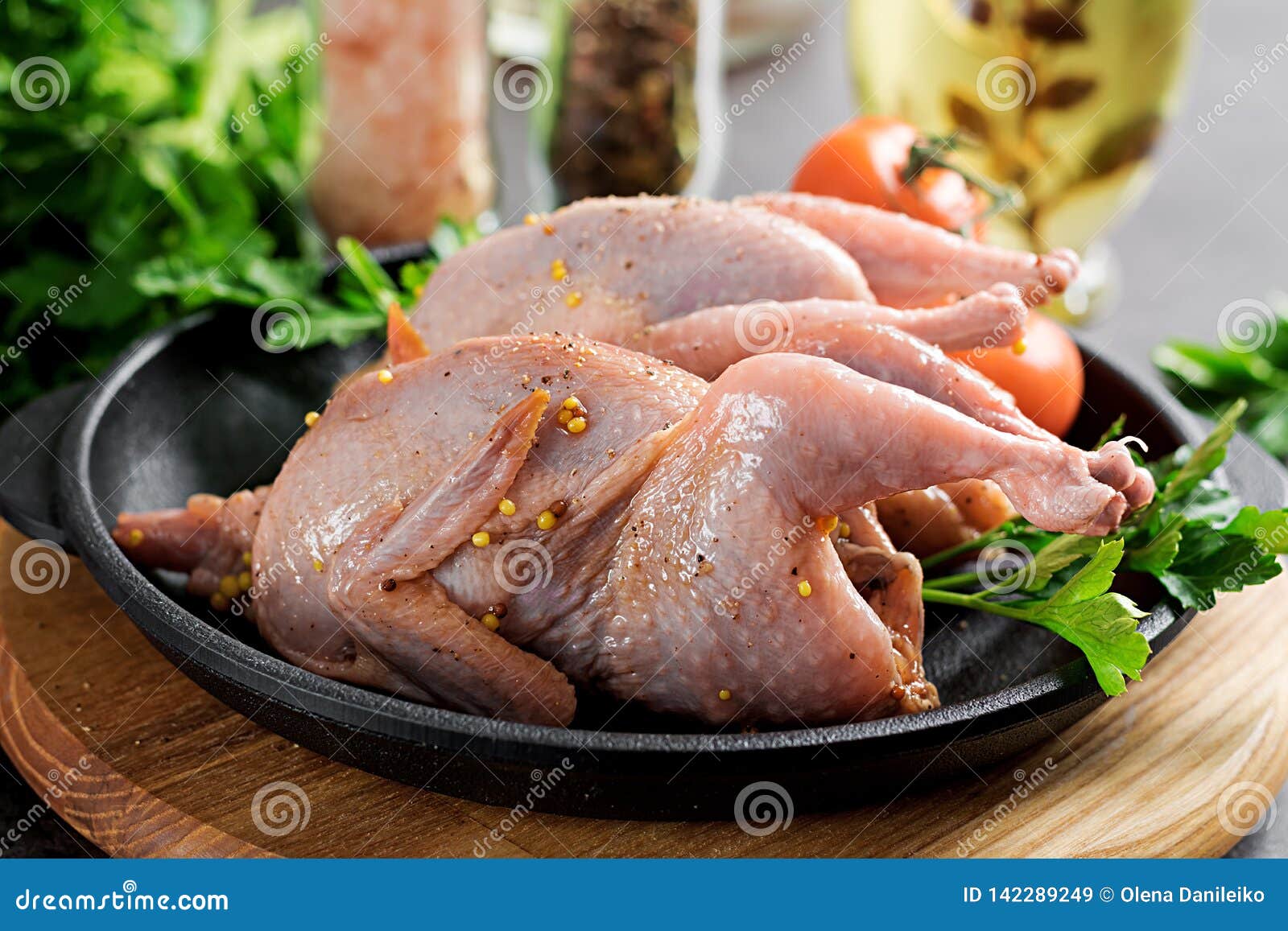 Uncooked