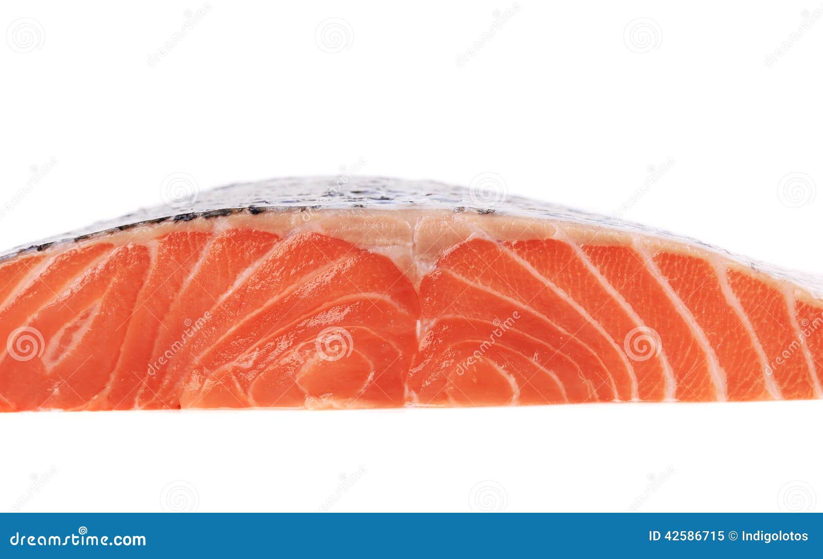 Raw uncooked salmon fish. stock image. Image of line 42586715