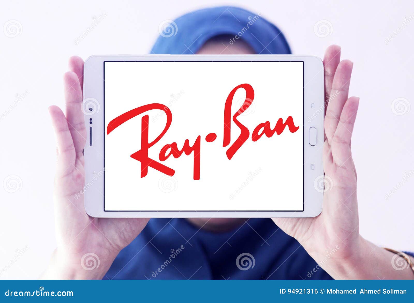 Ray-Ban logo editorial photo. Image of cellphone, logo - 94921316