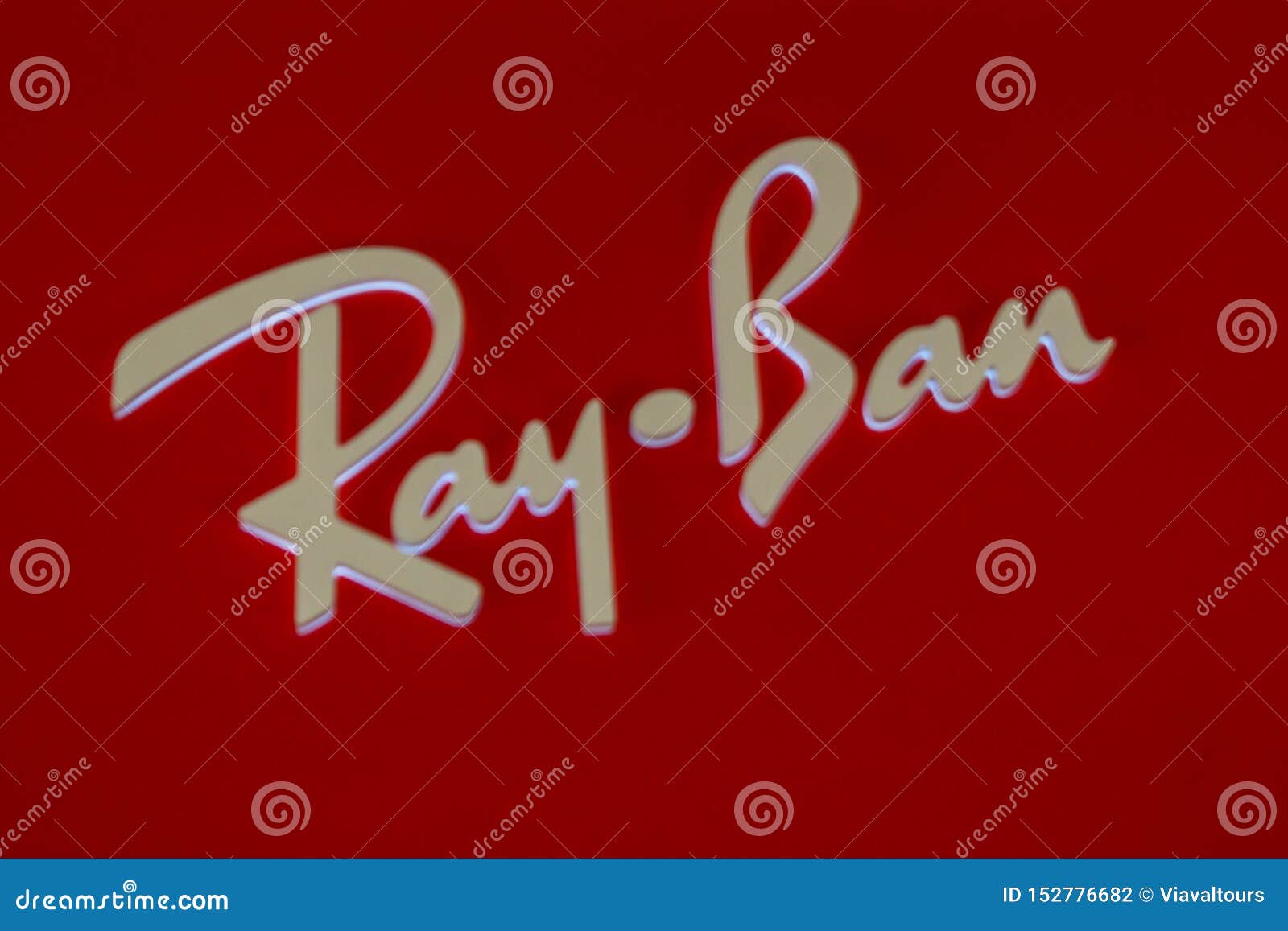Ray Ban Sign in the Mall at Millenia. Editorial Photography - Image of ...