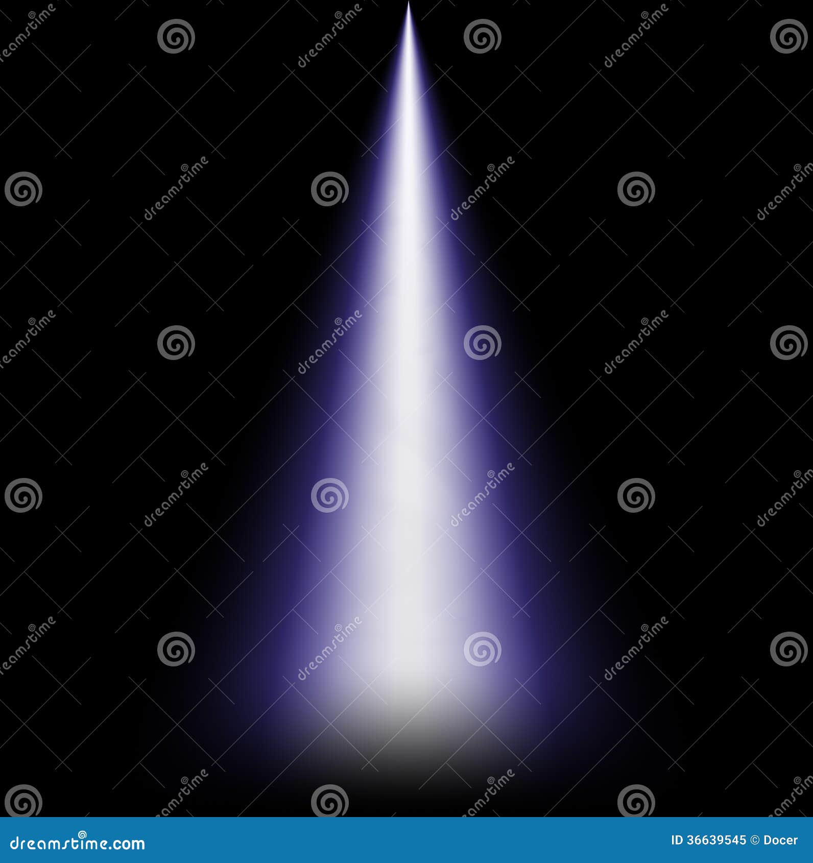 Ray of light from above stock image. Image of searchlight 36639545