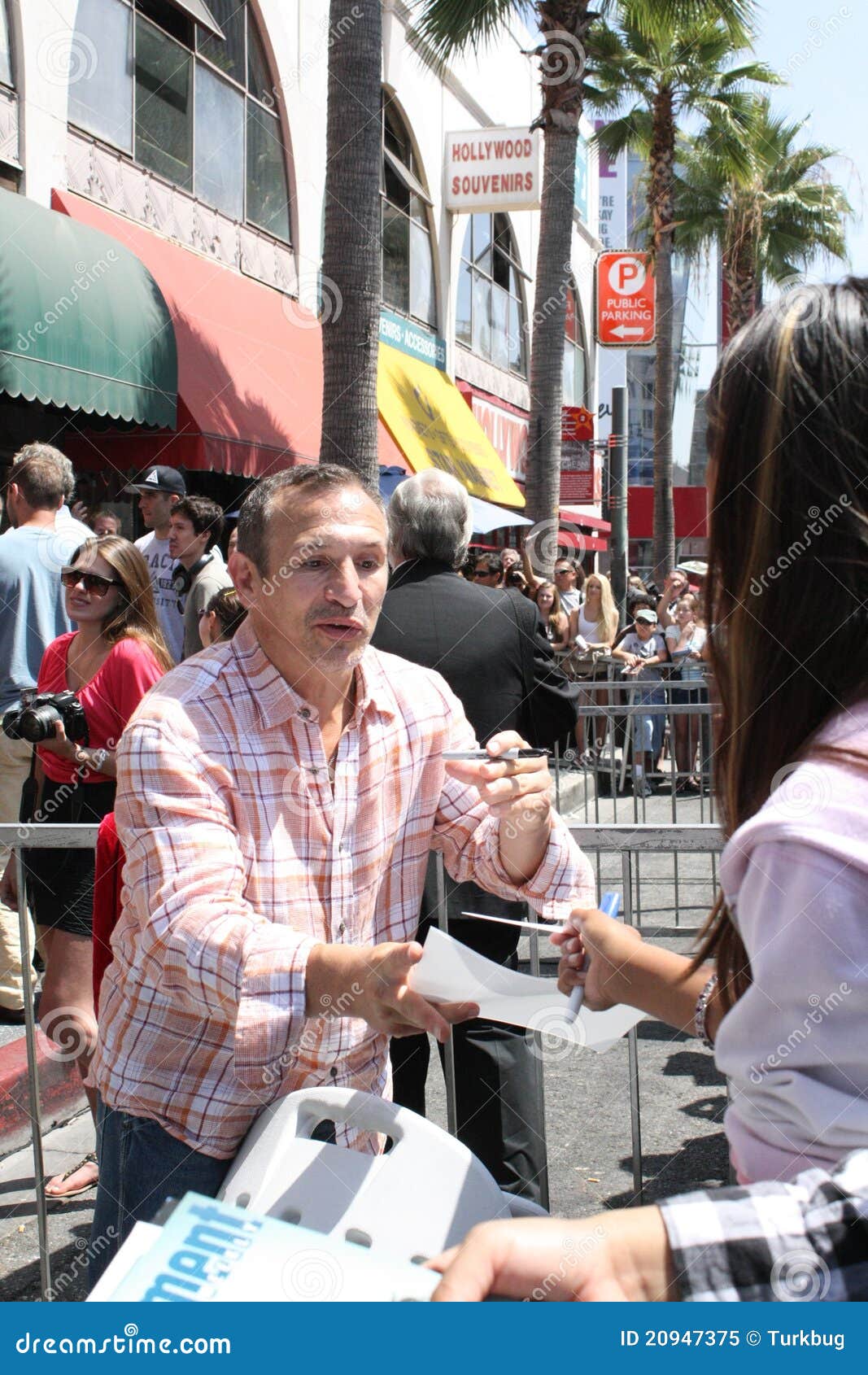 Ray mancini los angeles premiere hi-res stock photography and