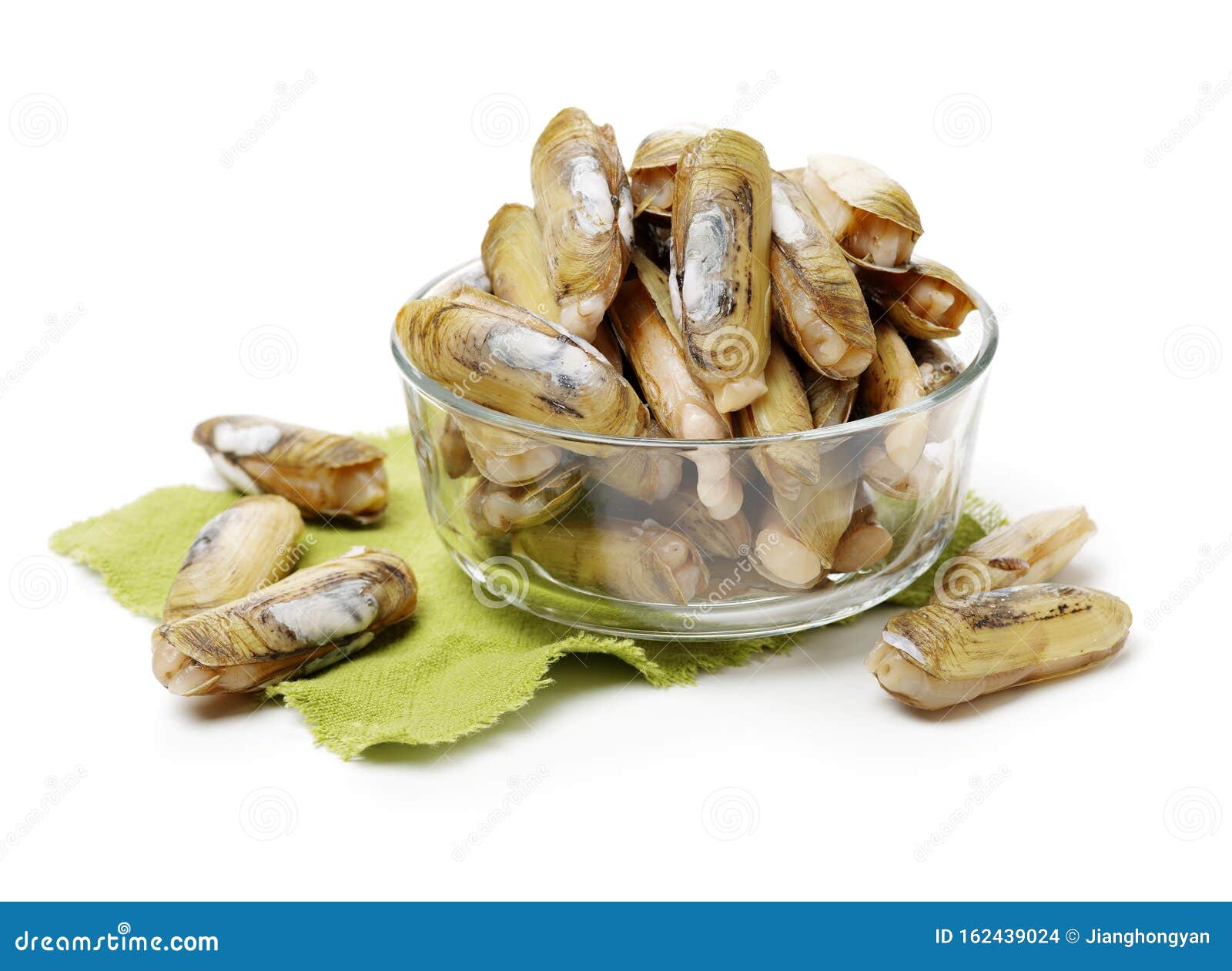 Razor clams stock photo. Image of background, deposit 162439024