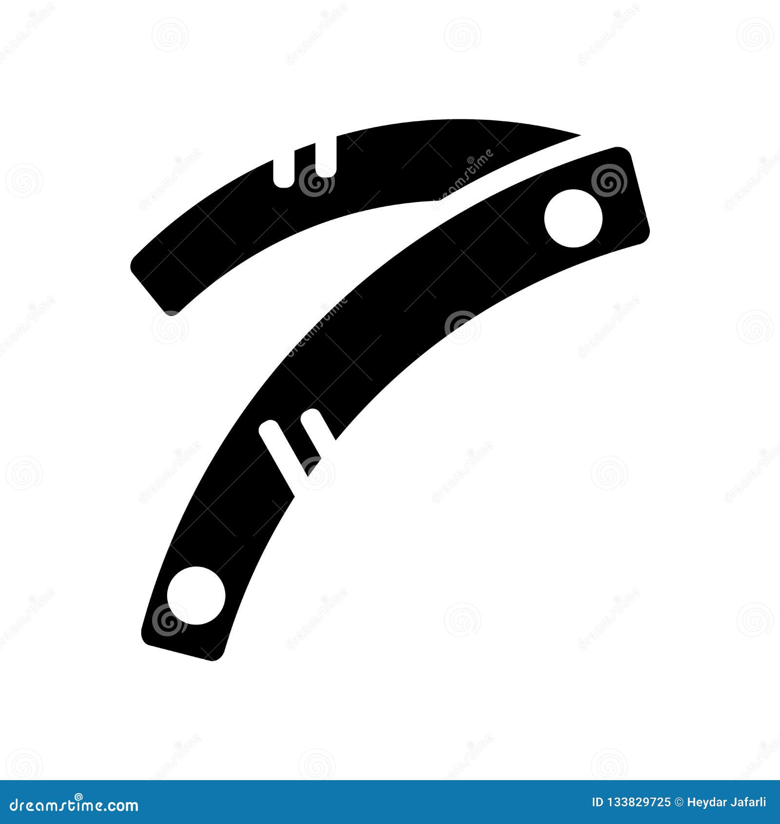 Razor Icon Vector Isolated on White Background, Razor Sign , Black