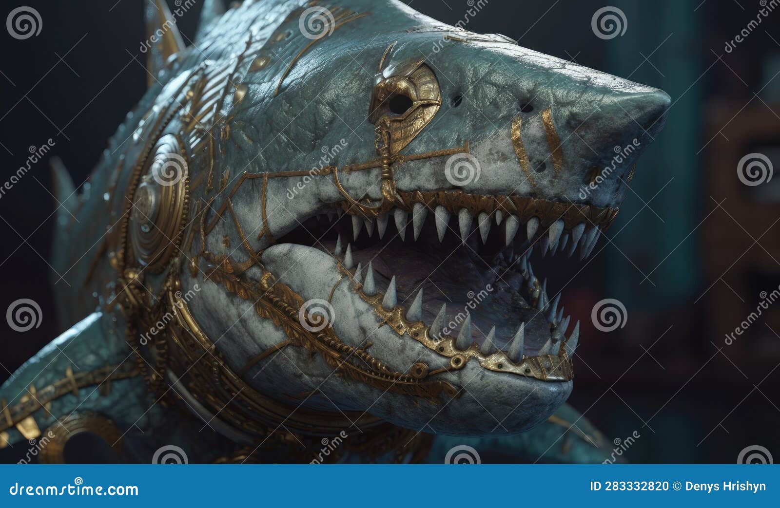 With Razor-sharp Teeth and Impenetrable Defense, Anthropomorphic Shark